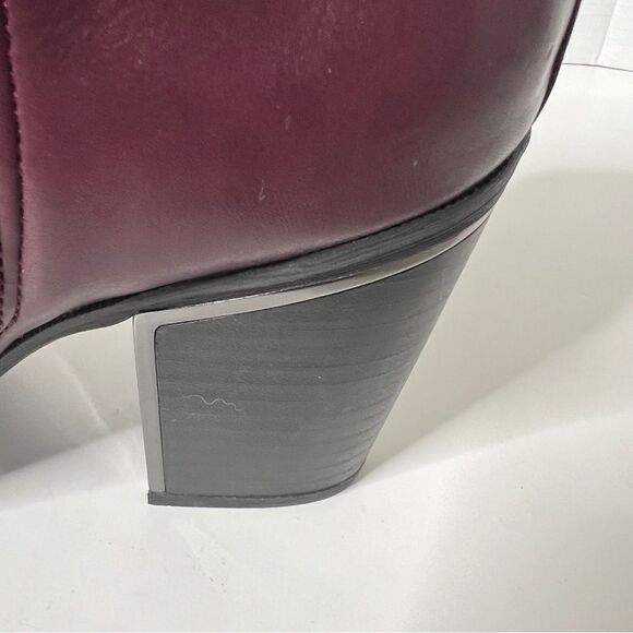 Circus by Sam Edelman Cal Womens Deep Plum Ankle Boots Size 8.5 M - Picture 6 of 7